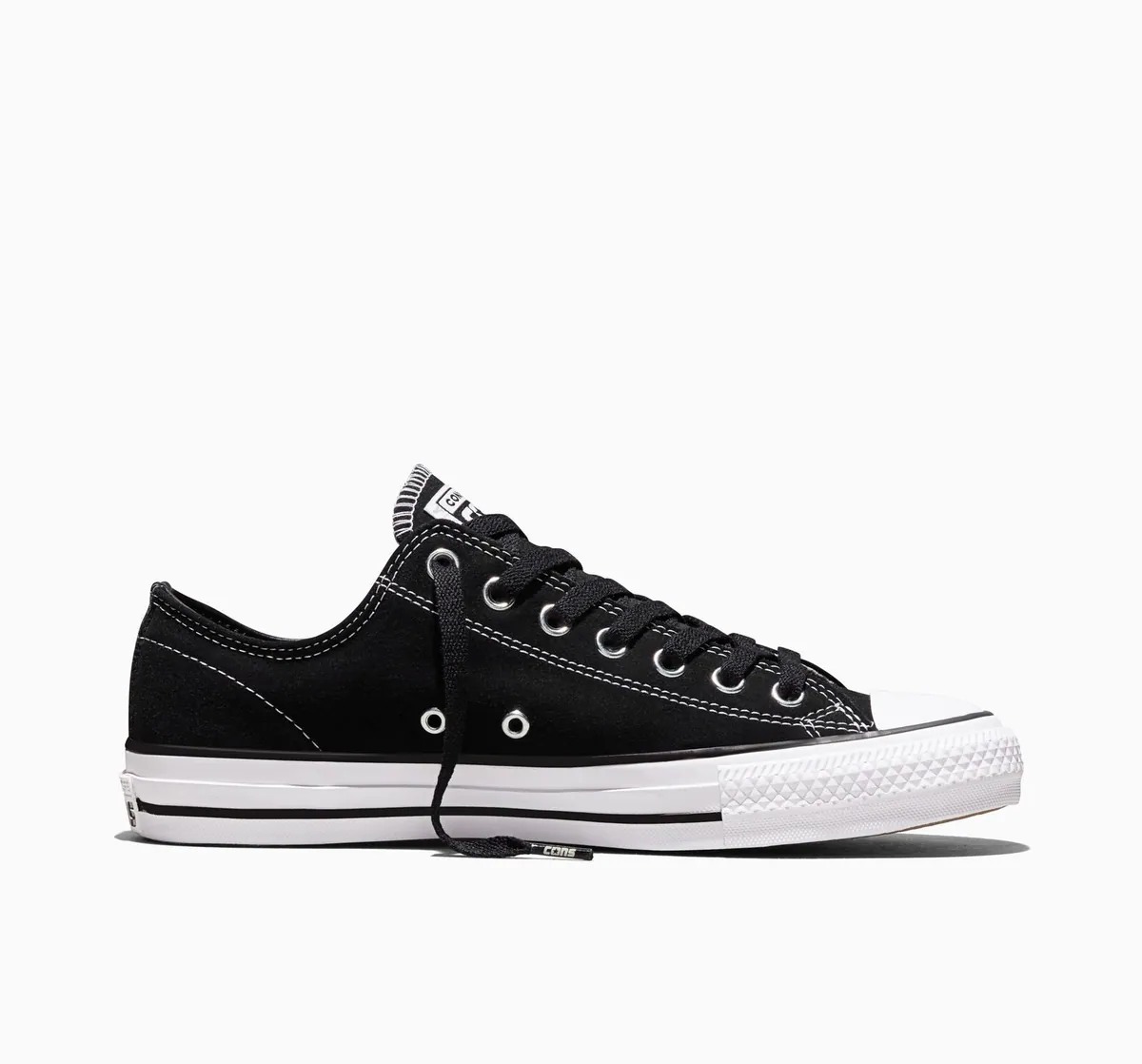 Chuck Taylor All Star Pro CONS in camoscio Converse, nero, foto 1 di 3