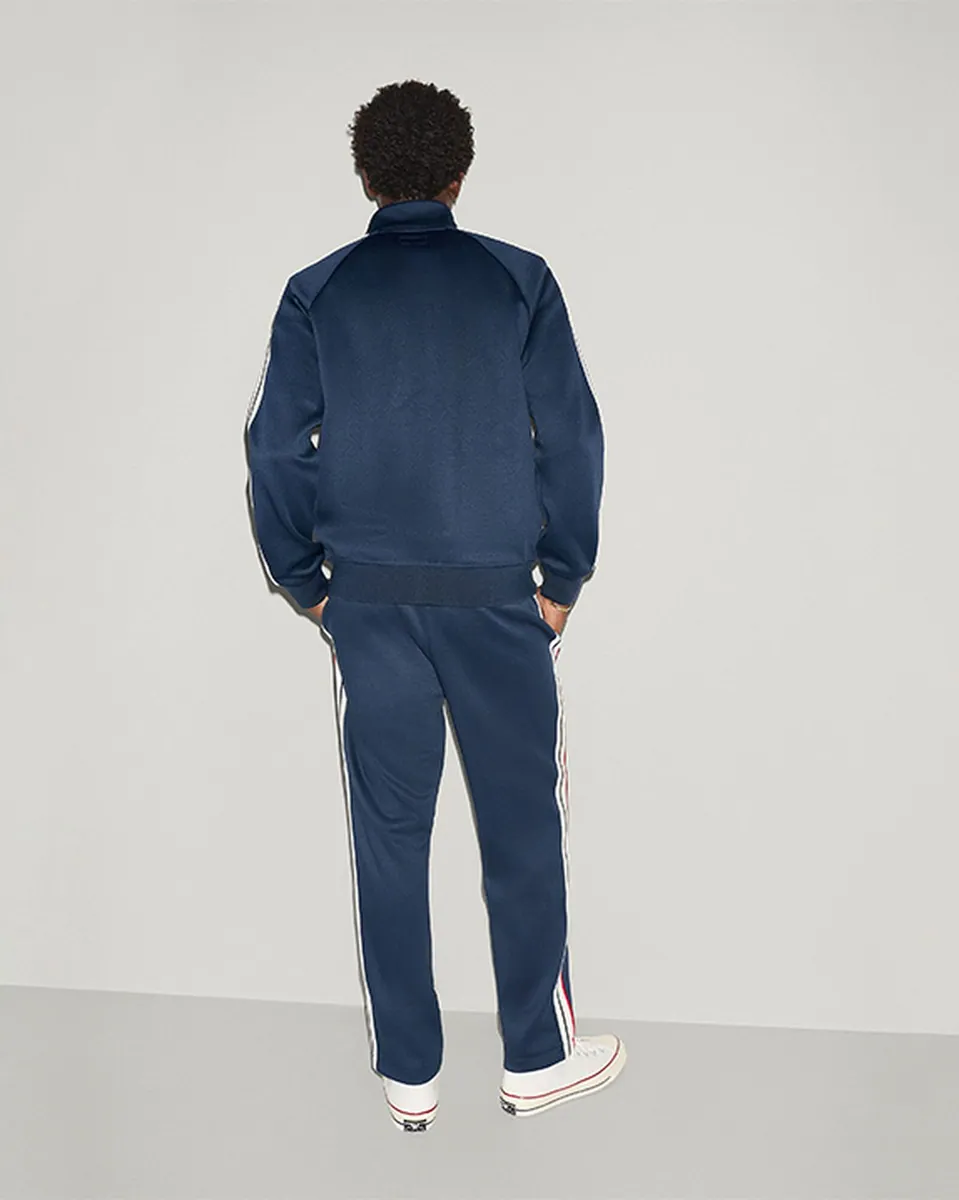 Giacca della tuta Chuck Taylor Patch con zip Converse, blu navy, foto 3 di 3