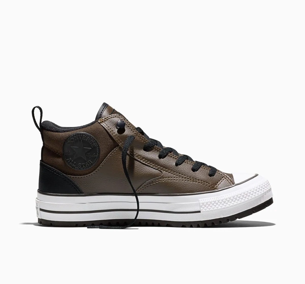 Scarponcino Chuck Taylor Malden Street foderato Converse, marrone, foto 1 di 3