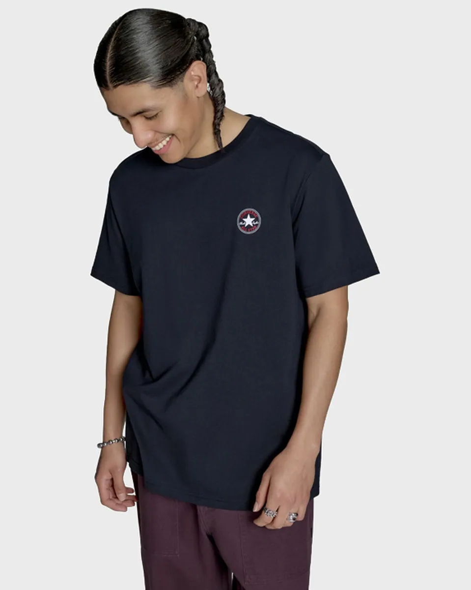 T-shirt Chuck Taylor All Star Patch Converse, nero, foto 2 di 3