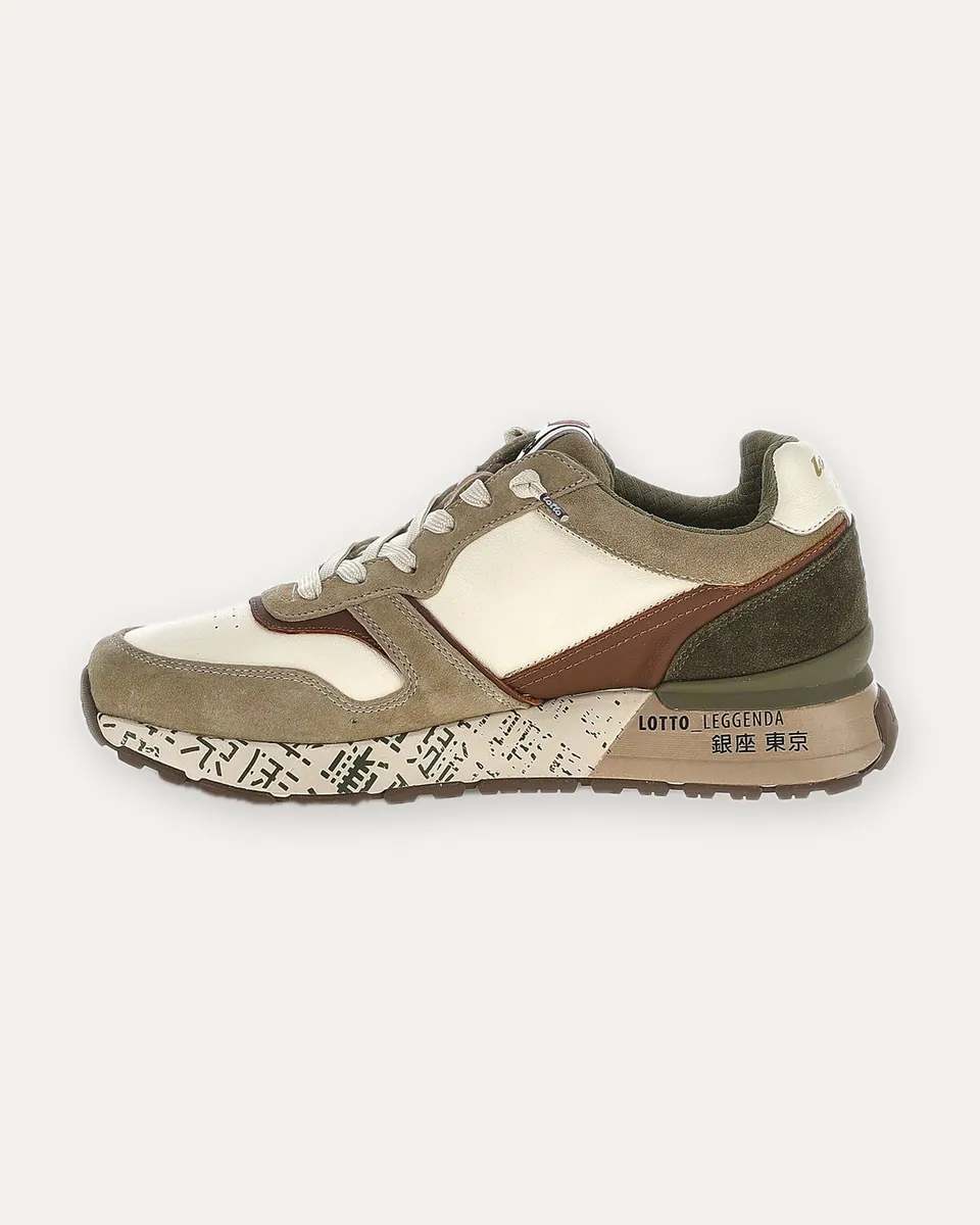 Sneaker Tokyo Ginza 1 beige Lotto Leggenda, beige, foto 3 di 4