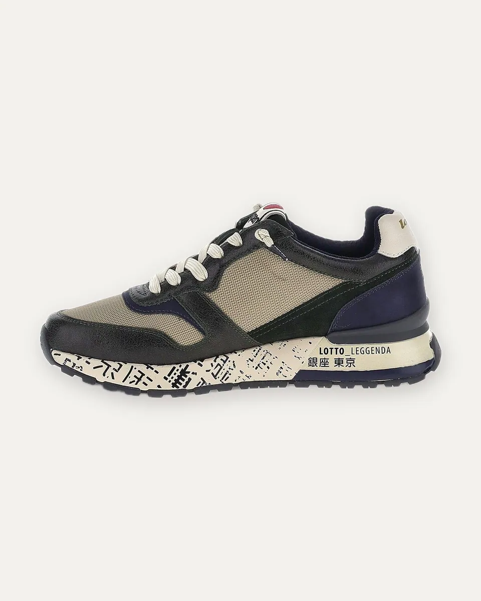 Sneaker Tokyo Ginza verde scuro Lotto Leggenda, verde scuro, foto 3 di 4