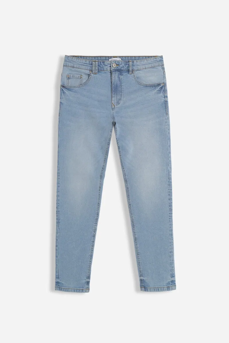 Jeans slim fit Sonny Bono, celeste, foto 1 di 4