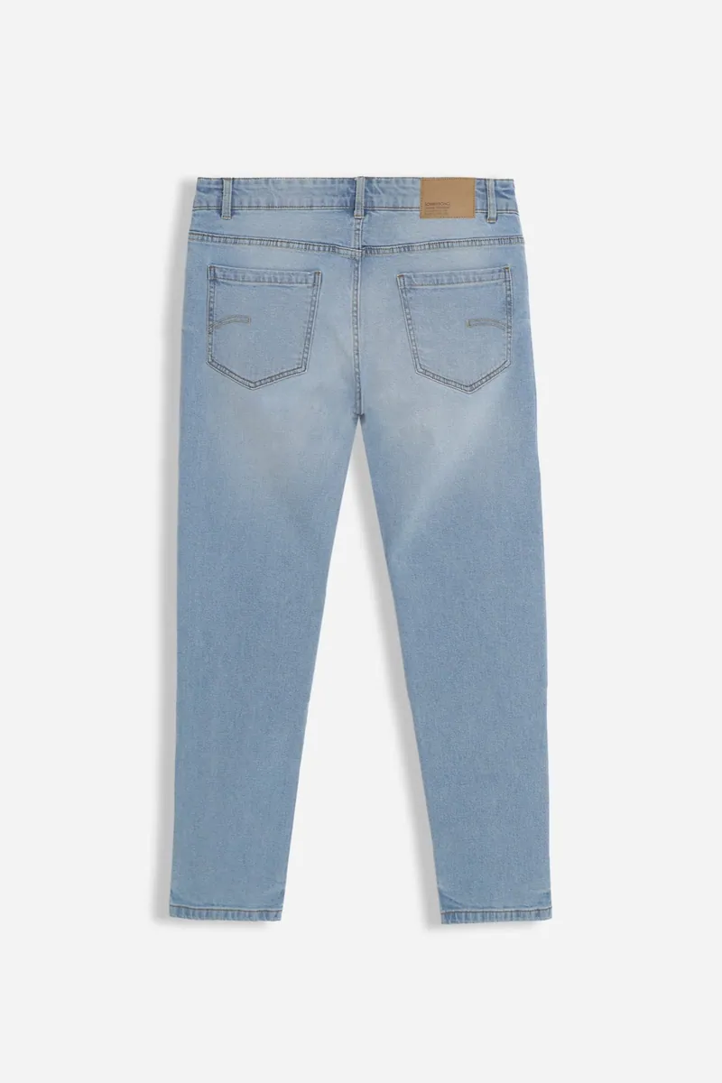 Jeans slim fit Sonny Bono, celeste, foto 3 di 4