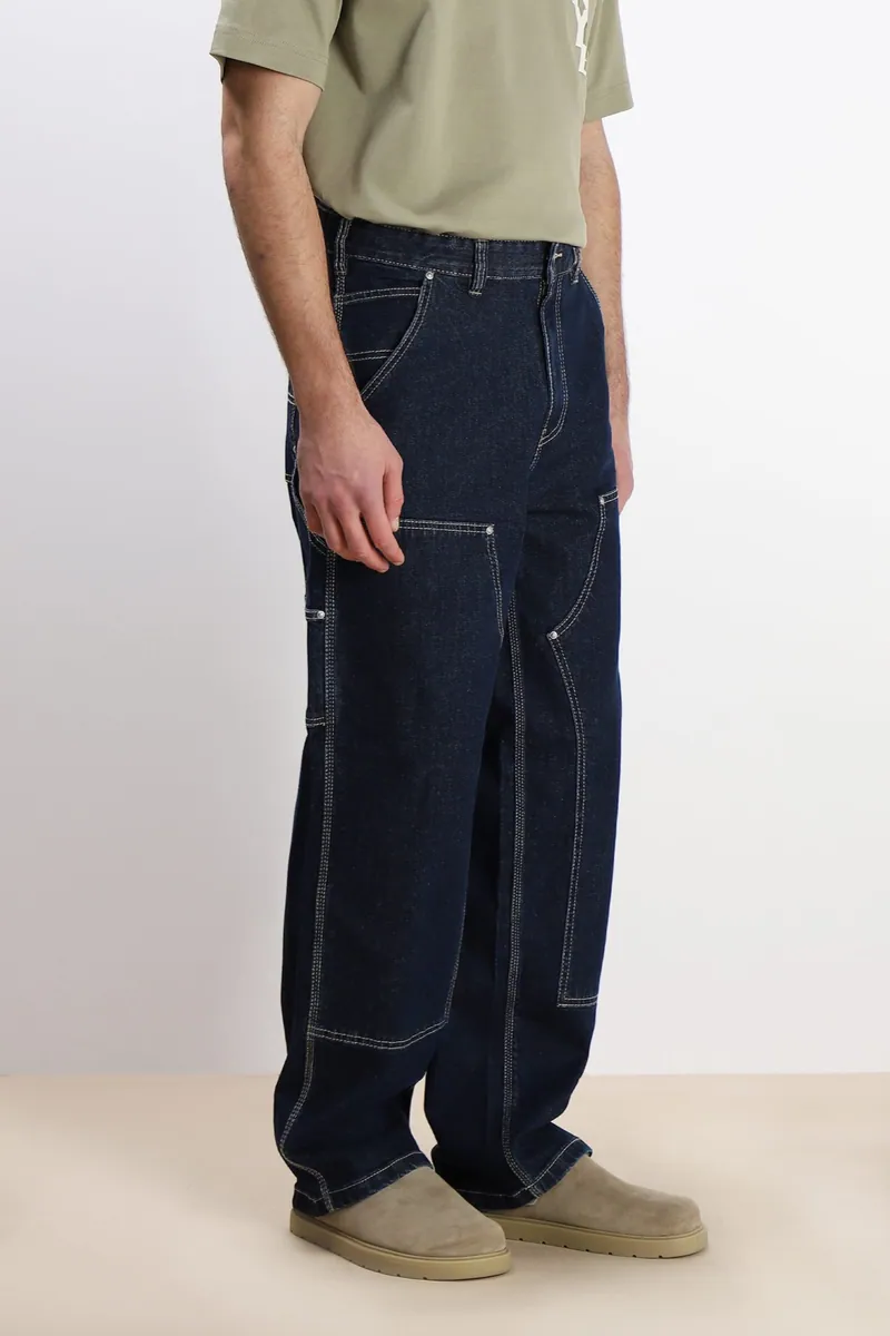 Jeans worker Sonny Bono, blu, foto 3 di 4