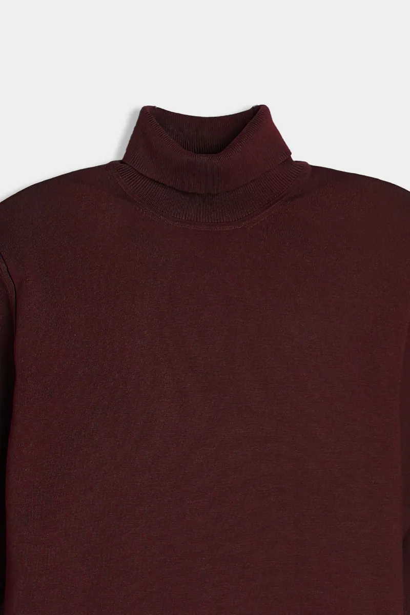 Maglia dolcevita Sonny Bono, vinaccia, foto 3 di 3