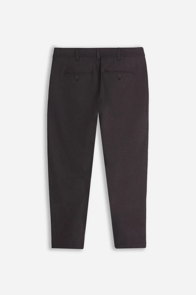 Pantalone morbido con tasche all'americana Sonny Bono, testa di moro, foto 3 di 4