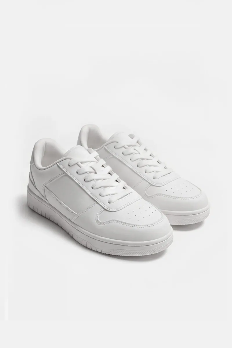 Sneakers basic Sonny Bono, bianco, foto 1 di 4