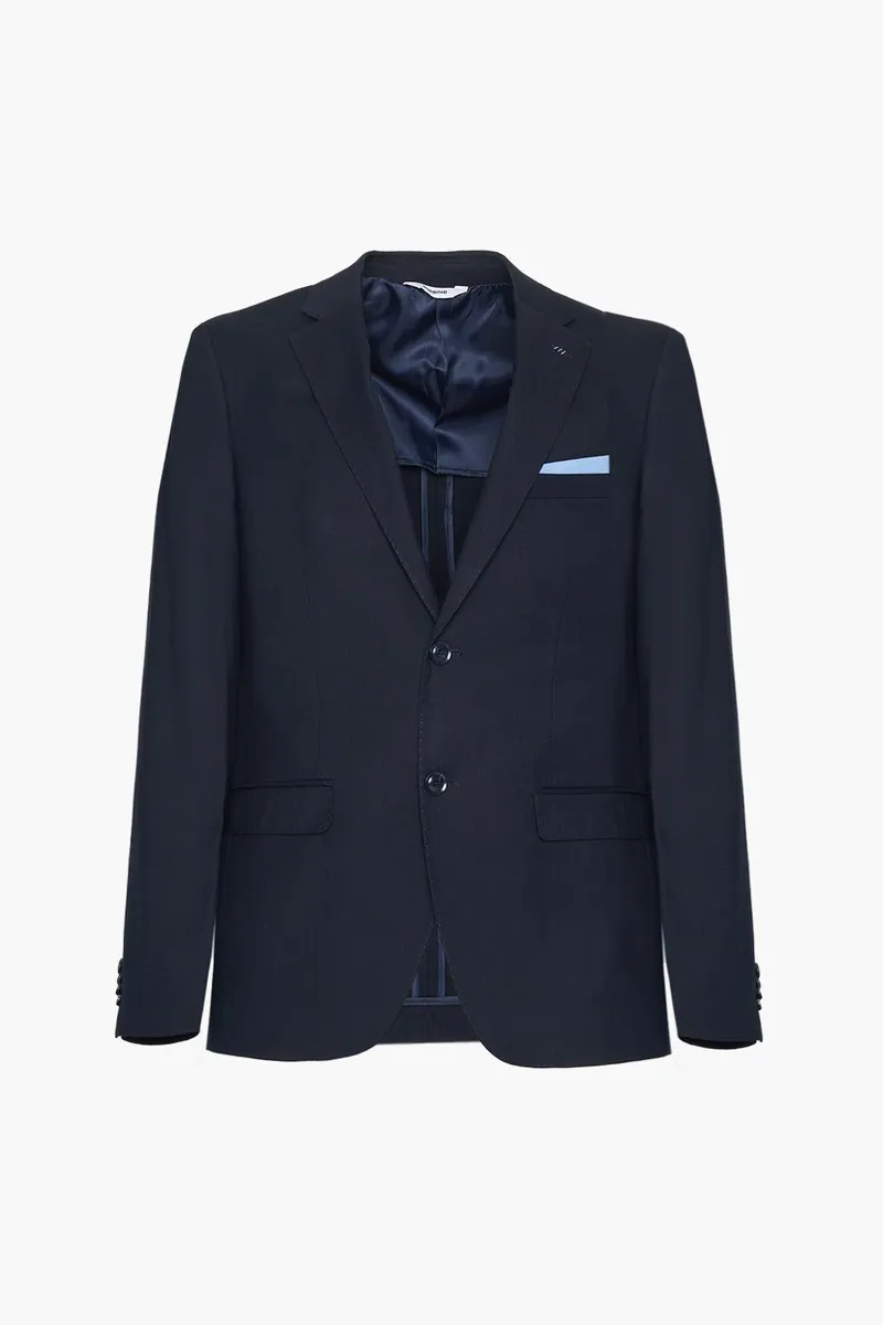 Abito classico con giacca a due bottoni Sorbino, blu navy, foto 1 di 4