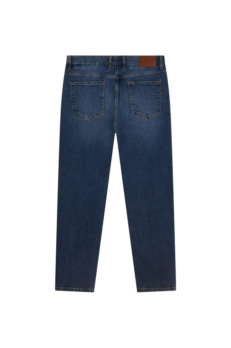 Jeans chinos slim fit lavaggio scuro Sorbino, blu scuro, foto 2 di 2