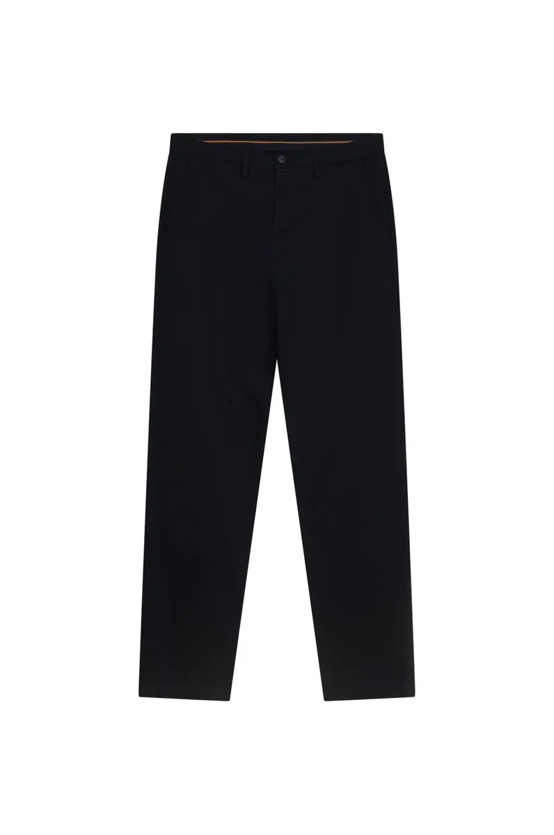 Pantaloni chinos regular fit basic Sorbino, blu navy, foto 1 di 2