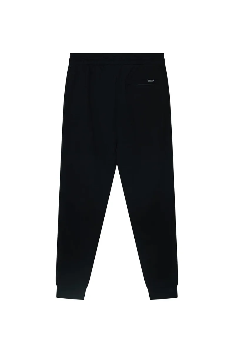 Pantaloni jogger con bande laterali Sorbino, nero, foto 4 di 4